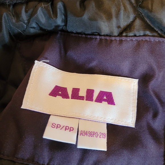 💚 Alia purple winter's coat size Small - Picture 5 of 7